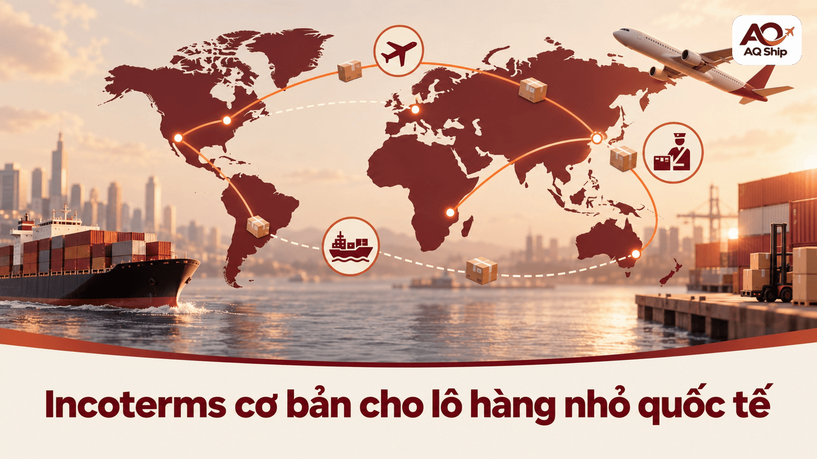 Incoterms cơ bản cho lô hàng nhỏ quốc tế