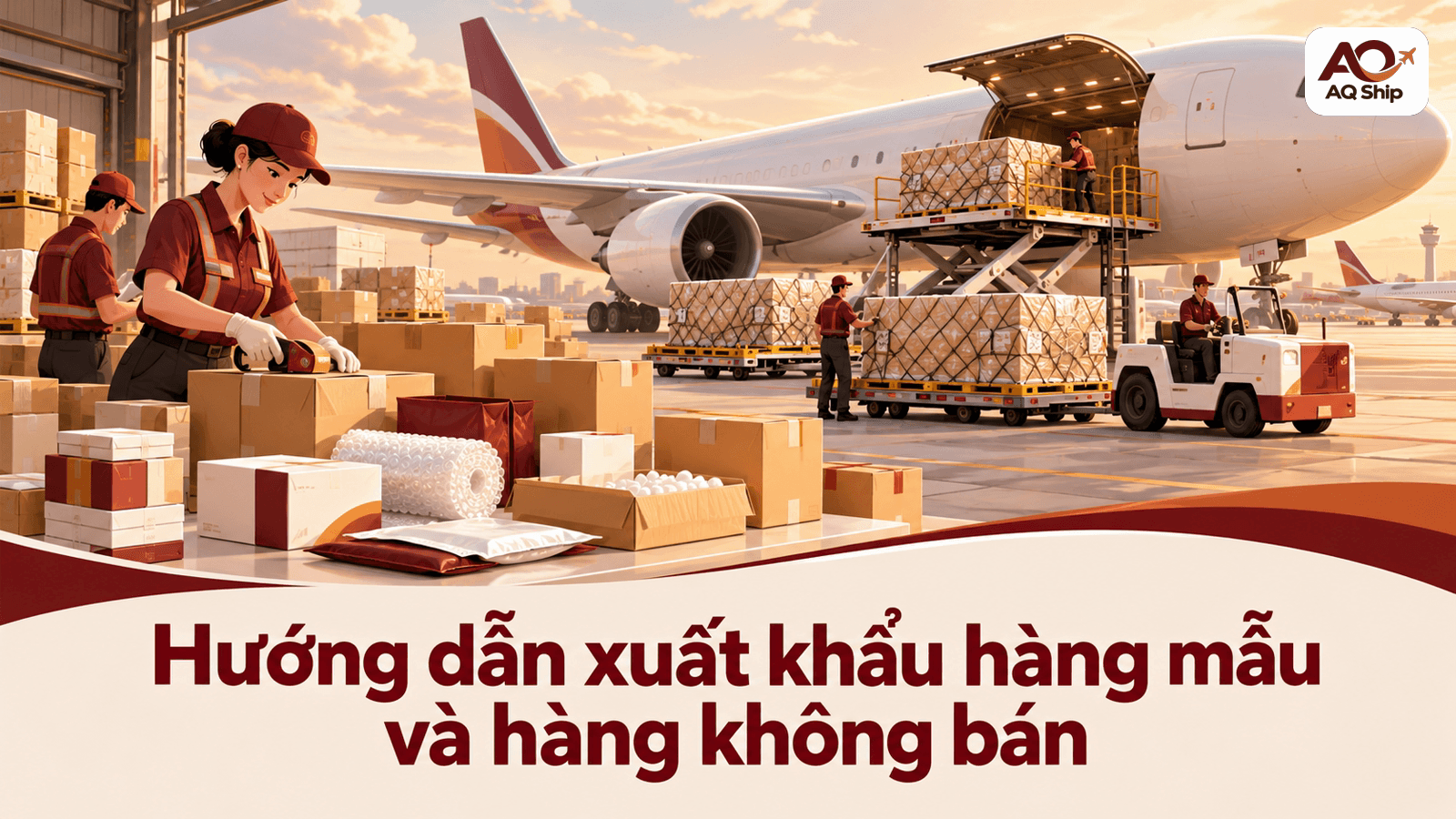 Hướng dẫn xuất khẩu hàng mẫu và hàng không bán