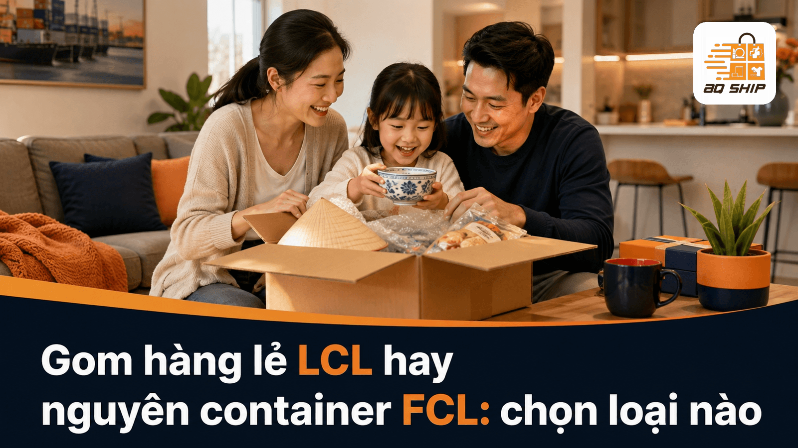 Gom hàng lẻ LCL hay nguyên container FCL: chọn loại nào
