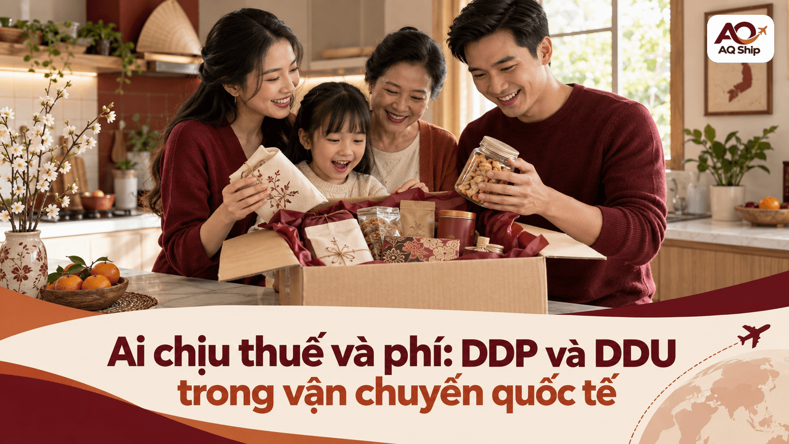 Ai chịu thuế và phí: DDP và DDU trong vận chuyển quốc tế