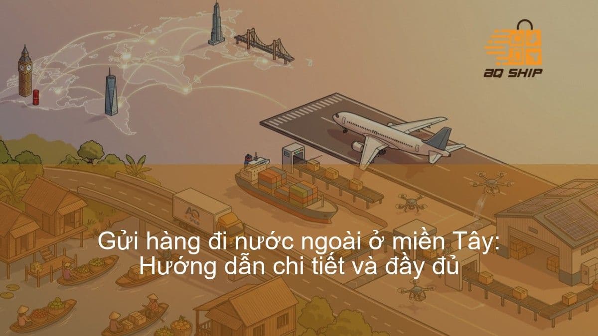 Gửi hàng đi nước ngoài ở miền Tây: Hướng dẫn chi tiết và đầy đủ