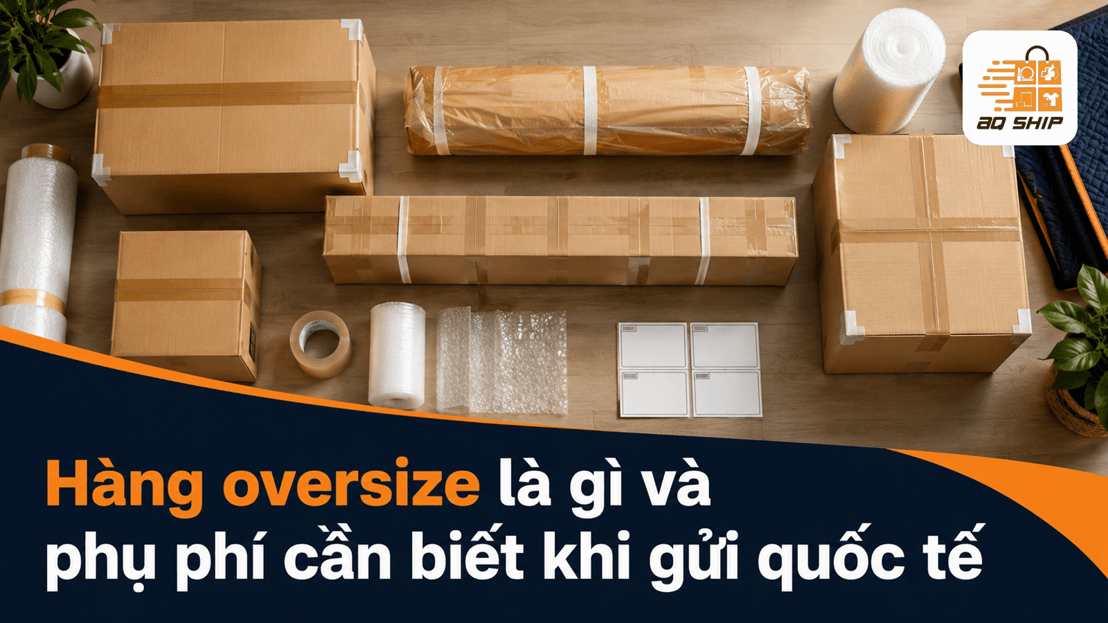 Hàng oversize là gì và phụ phí cần biết khi gửi quốc tế