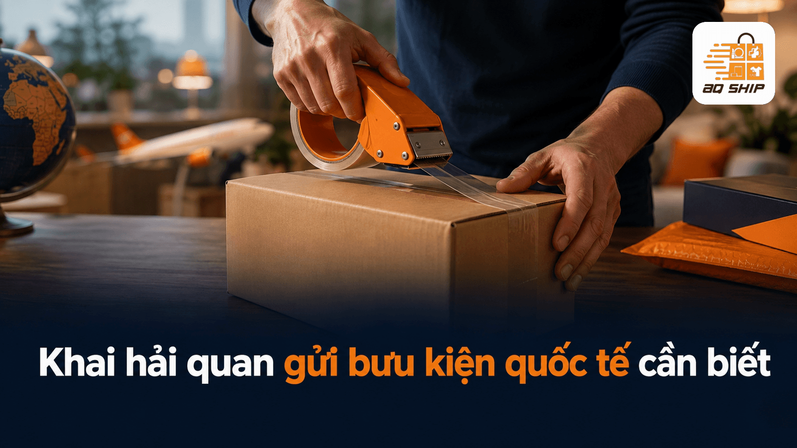 Khai hải quan khi gửi bưu kiện quốc tế: tờ khai cần biết