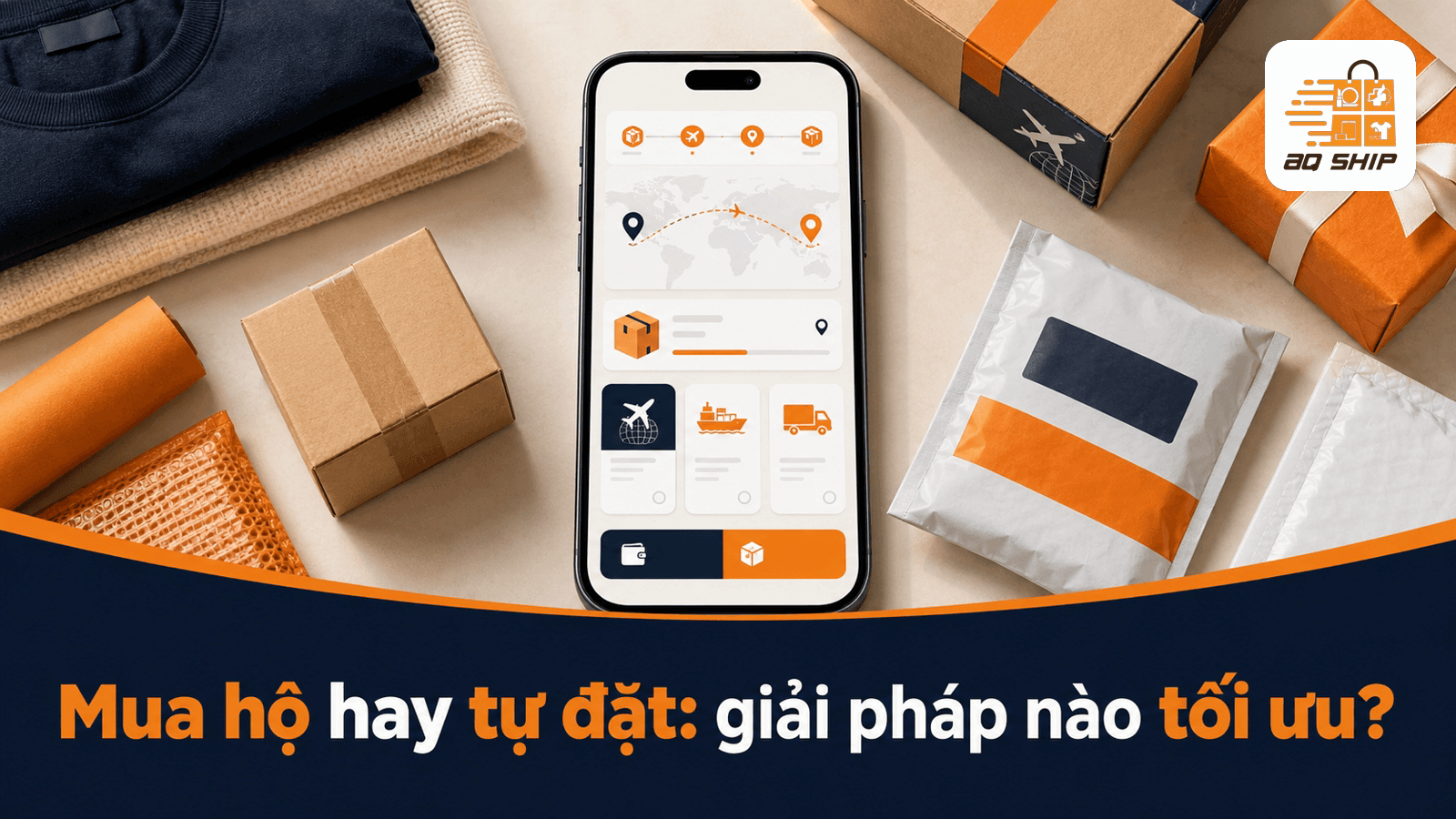 Mua hộ hay tự đặt rồi gửi về: cách nào lợi hơn