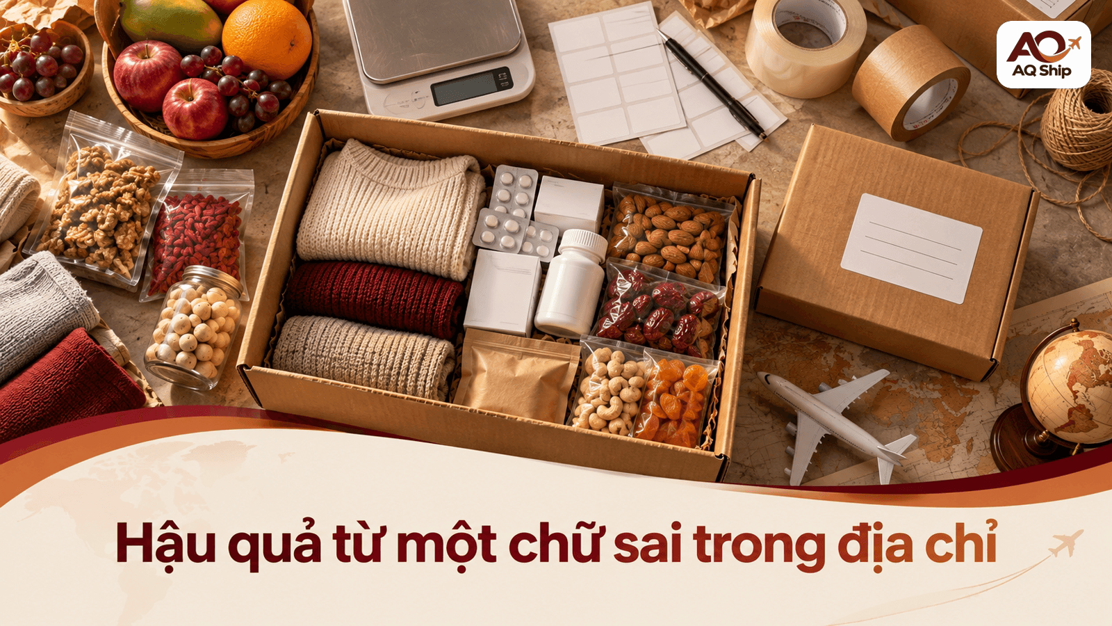 Địa chỉ nhận sai một chữ và hệ quả dây chuyền